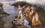 RAFFAELLO Sanzio Moses Saved from the Water Germany oil painting artist